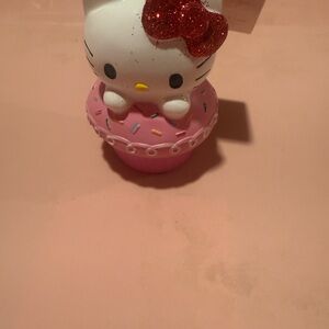 Hello Kitty Pink Cupcake Ornament